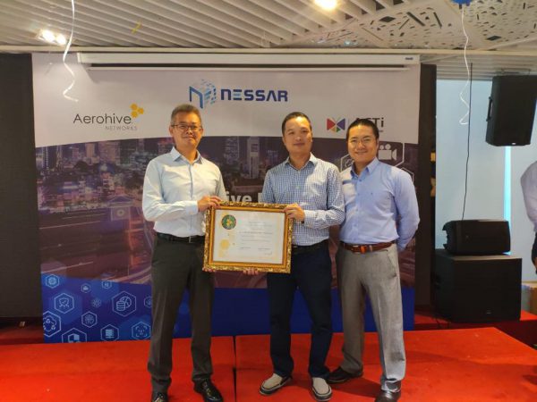 NESSAR chính thức trở thành nhà phân phối Aerohive tại Việt Nam