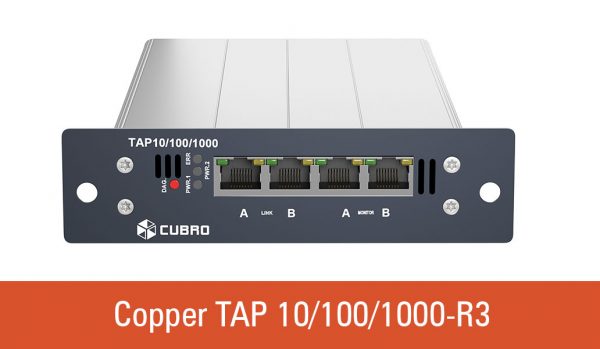 COPPER TAPS – 10/100/1000 Copper TAP