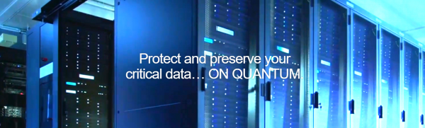 Protect and preserve your critical data ON QUANTUM