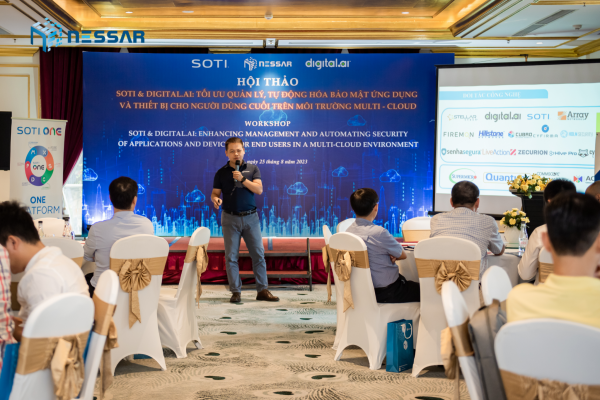 Nessar Việt Nam phối hợp cùng Soti và Digital.ai tổ chức hội thảo về bảo mật ứng dụng và quản lý thiết bị trên môi trường Multi-Cloud