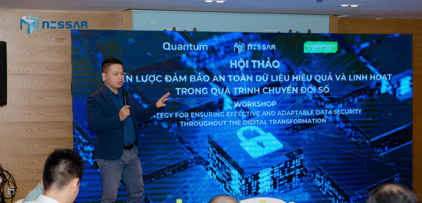 Nessar hợp tác cùng Quantum và Veeam giới thiệu giải pháp quản lý dữ liệu và tự động hoá an toàn bảo mật đến đối tác công nghệ tại TP. Hồ Chí Minh
